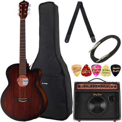 Harley Benton Delta Blues MJCE liaudiška akustinė gitara