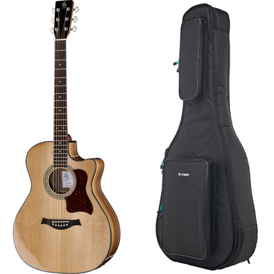 Harley Benton Baritone CLG-414BCE NT baritoninė akustinė gitara
