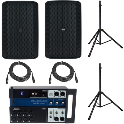 Soundcraft Ui12 + Syrincs D112SP akustinė garso sistema