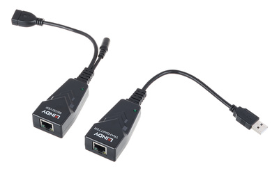Lindy 100m USB 2.0 Cat.5 prailgintuvas