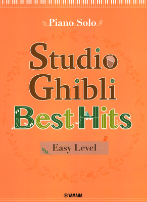 Yamaha Studio Ghibli Best Hits Easy fortepijono dainų knyga