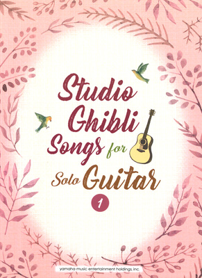 Yamaha Studio Ghibli Songs Guitar 1 akustinės gitaros dainų knyga