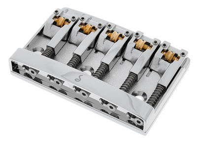 Schaller 3-D5 Chrome bosinės gitaros tiltelis