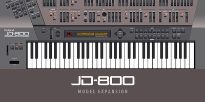 Roland Cloud JD-800 Model Expansion muzikinė programinė įranga