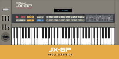 Roland Cloud JX-8P Model Expansion muzikinė programinė įranga
