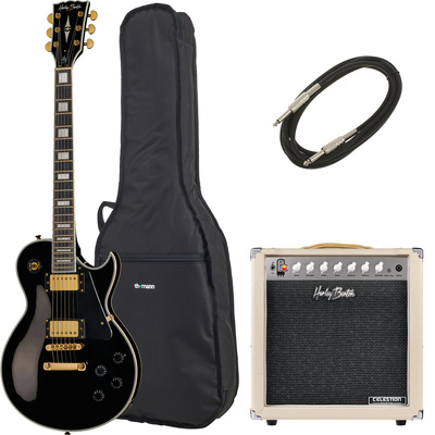 Harley Benton SC-500 BK Vintage Serie elektrinė gitara