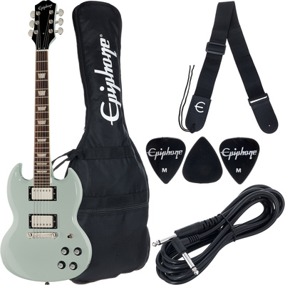Epiphone Power Player SG Ice Blue dvigubos išpjovos elektrinė gitara
