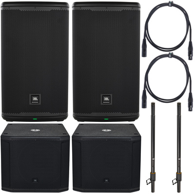 JBL EON 712 SRX818SP Power Bundle DJ garso komplektas