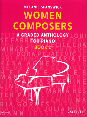 Schott Women Composers 2 klasikinė fortepijono literatūra  