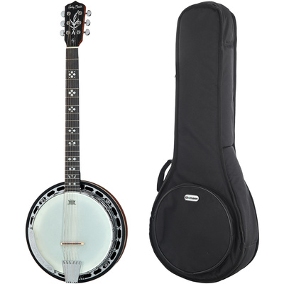 Harley Benton BJ-65Pro 6 stygų banjo rinkinys