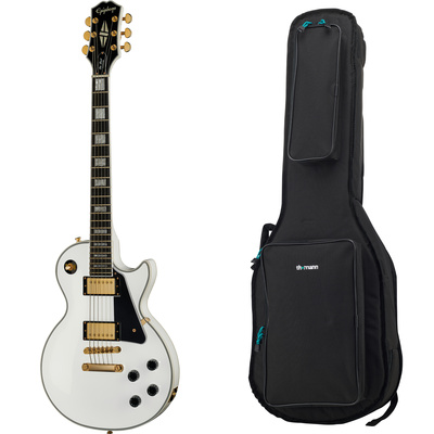 Epiphone Les Paul Custom Alpine elektrinė gitara su dėklu