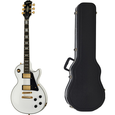 Epiphone Les Paul Custom Alpine elektrinė gitara su dėklu