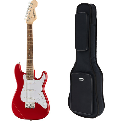 Squier Mini Stratocaster IL DR komplektas elektrinė gitara  