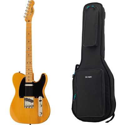 Squier CV 50s Tele MN BB elektrinė T tipo gitara komplektas
