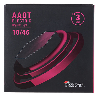 Blacksmith AANW-1046 3er Set elektrinės gitaros stygos