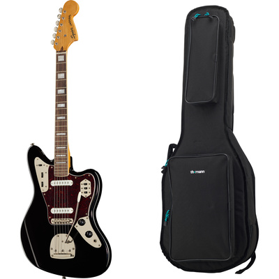 Squier CV 70s Jaguar LRL BK elektrinė gitara  