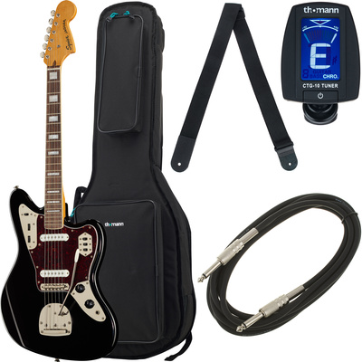 Squier CV 70s Jaguar LRL BK elektrinė gitara  