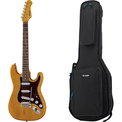 Harley Benton ST-90SA Swamp Ash DLX elektrinė gitara