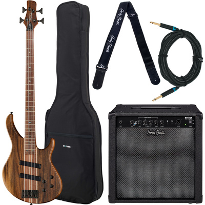 Harley Benton HBZ-2004 Deluxe Series bosinės gitaros komplektas