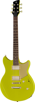 Yamaha Revstar RSE20 Neon Yellow dvigubos išpjovos gitara