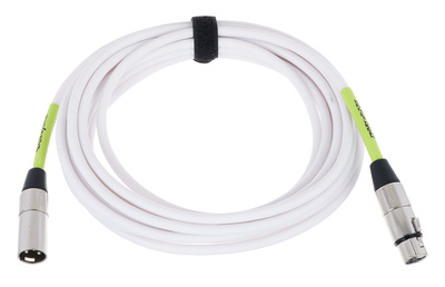 Ernie Ball Mic Cable PVC 20ft WH mikrofono laidas