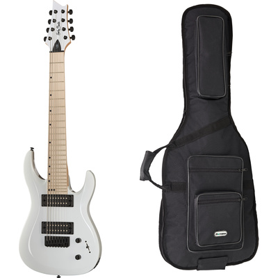 Harley Benton R-458MN WH aštuoniastygė gitara  