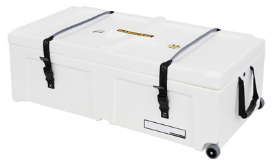 Hardcase 36" Hardware Case White aparatūros dėklas