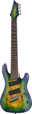 Cort KX508MS II Marina Blue Burst aštuoniastygė elektrinė gitara