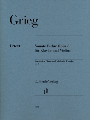 Henle Verlag Grieg Violinsonate F-Dur smuiko natos