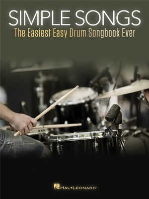 Hal Leonard Simple Songs Drums mušamųjų instrumentų natų sąsiuvinis