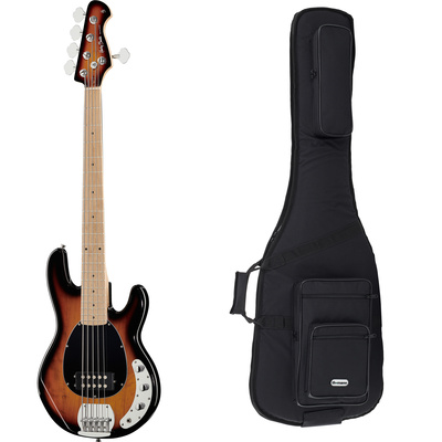 Harley Benton MB-5 SB Deluxe Series 5-stygė bosinė gitara  