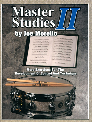 Modern Drummer Publications Master Studies 2 papildoma mušamųjų literatūra