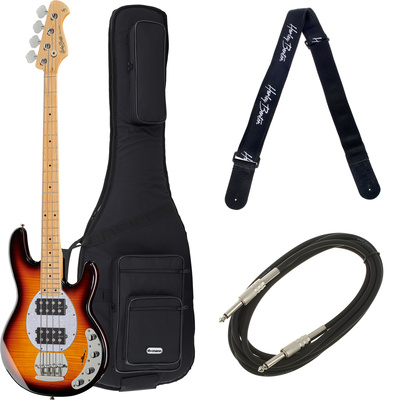 Harley Benton MM-84A SB Deluxe Series keturstygis elektrinis bosas