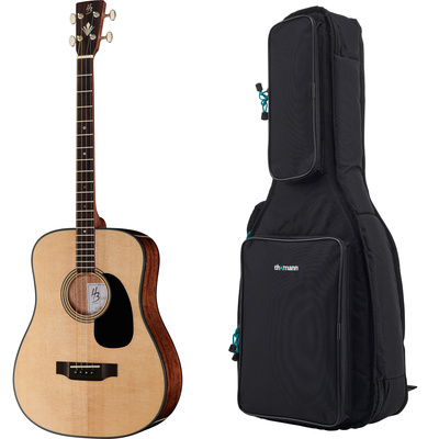 Harley Benton Custom Line CLT-20S NT akustinė gitara su dėklu