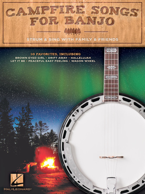 Hal Leonard Campfire Songs For Banjo banjo dainų knyga