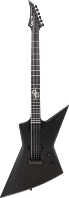 Solar Guitars E1.6BOP 27 Black Open Pore baritoninė elektrinė gitara  