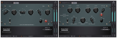 Apogee FX Rack EQP-1A - MEQ-5 Bundle garso programinė įranga