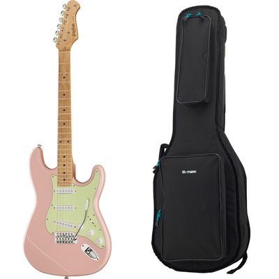Harley Benton ST-62CC MN Shell Pink elektrinė gitara  