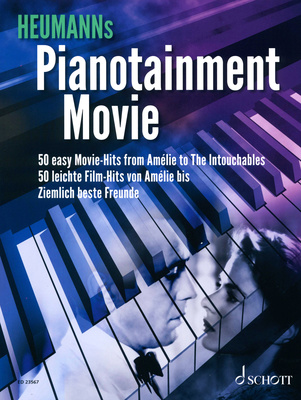 Schott Pianotainment Movie pianinų dainų knyga  