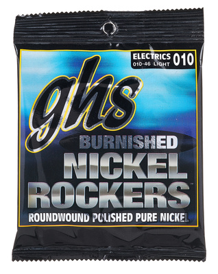 GHS Nickel Rockers BNR-L Light elektrinės gitaros stygos