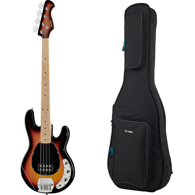 Harley Benton MB-4 SB Deluxe Series keturstygis bosas