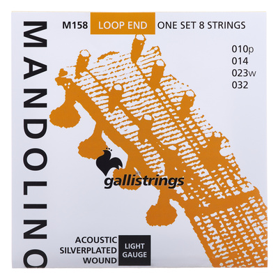 Galli Strings M158 Mandolin Str. Light mandolinos stygos