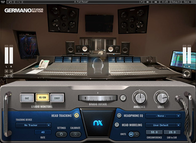 Waves Nx Germano Studios New York garso efektų programinė įranga  