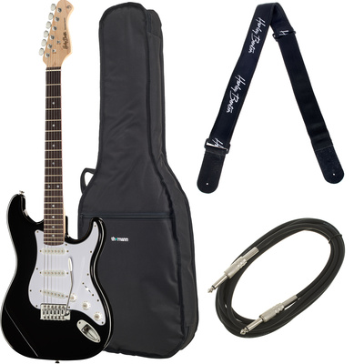 Harley Benton ST-20 BK St. Series elektrinė gitara  