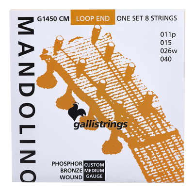Galli Strings G1450 CM vidutinio storio mandolinos stygos