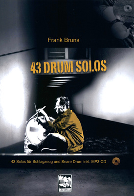 Leu Verlag 43 Drum Solos mušamųjų instrumentų natų sąsiuviniai