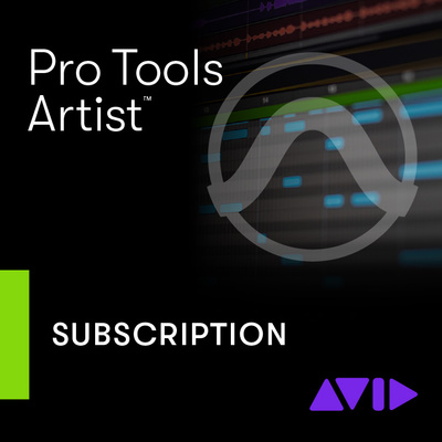 Avid Pro Tools Artist metinė prenumerata sekos programinė įranga