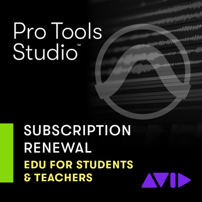 Avid Pro Tools Studio Renew EDU S/T mokomoji programinė įranga