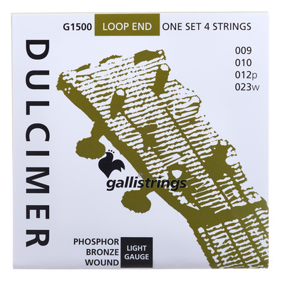Galli Strings G1500 Dulcimer Strings Light dulcimero stygos  