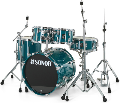 Sonor AQ1 Stage Set Caribbean Blue akustinis būgnų komplektas
